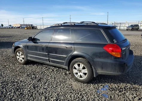 2005 Subaru Legacy Outback 2.5I z USA, uszkodzony, nr VIN 4S4BP61C857346890